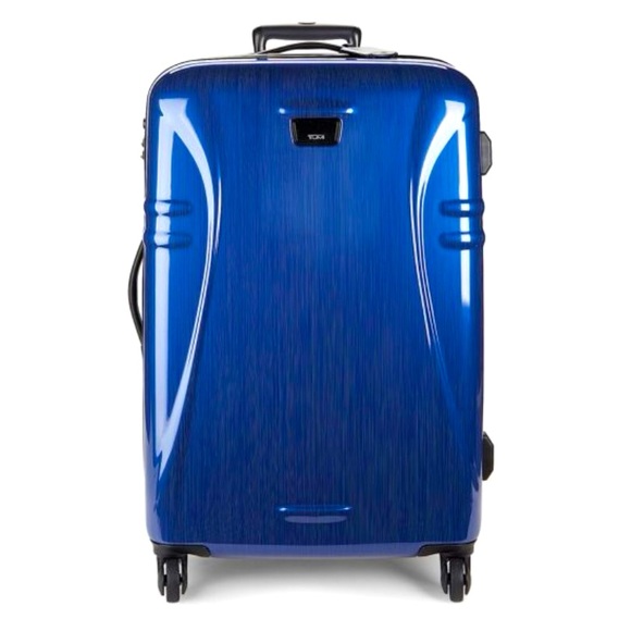 Tumi Handbags - TUMI Hard-case Carry On/ Luggage Navy Blue
